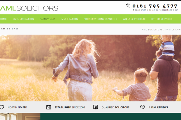 SEO case study for amlsolicitors